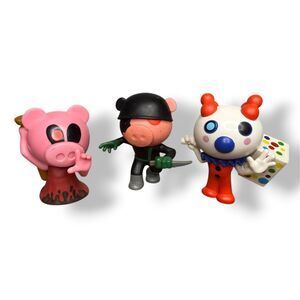 Piggy Roblox Mini Figures 3”‎ Collectible Video Game Toys MiniToon PhatMojo